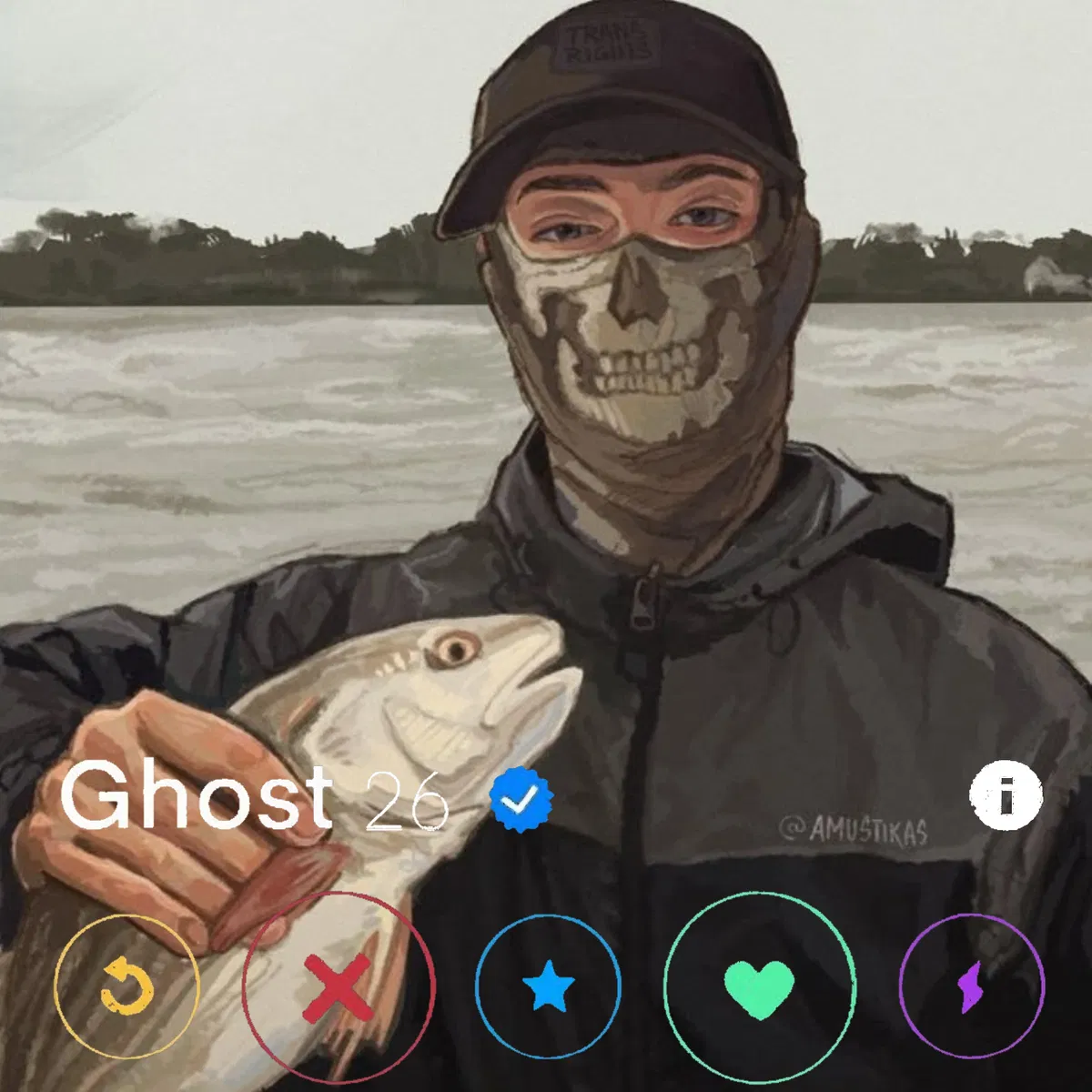 Avatar of Simon Ghost Riley | Dating app 