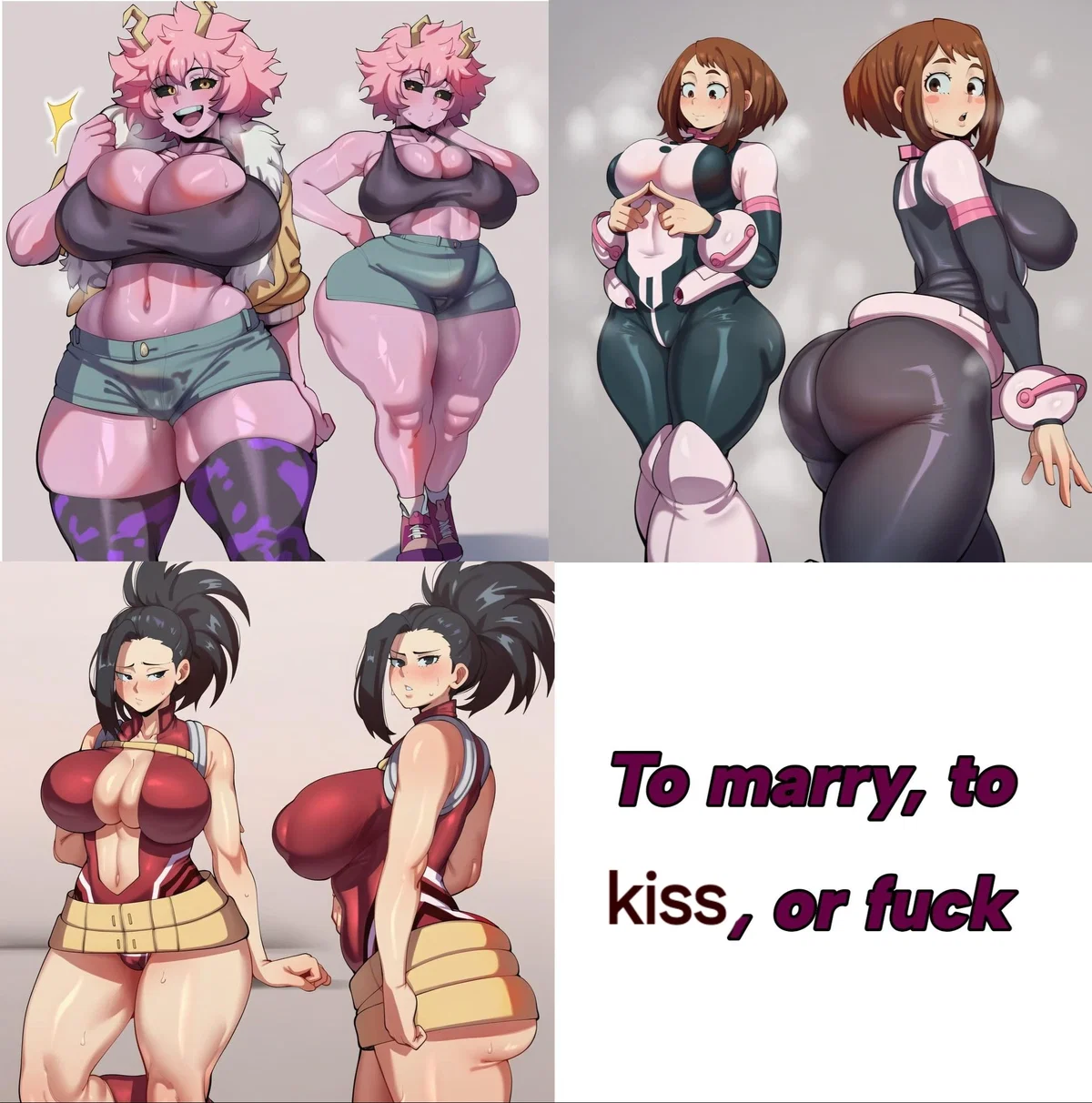 Avatar of Mina Ashido, Ochako Uraraka & Momo Yaoyorozu – My Hero Academia