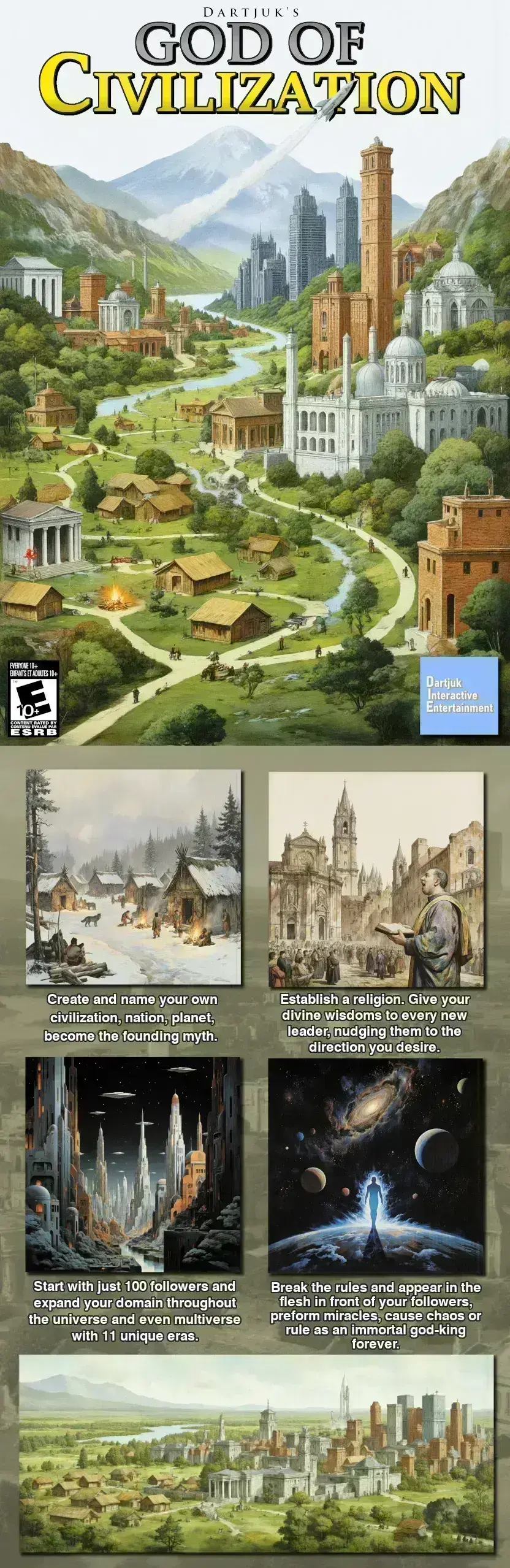 Avatar of God of Civilization Sim
