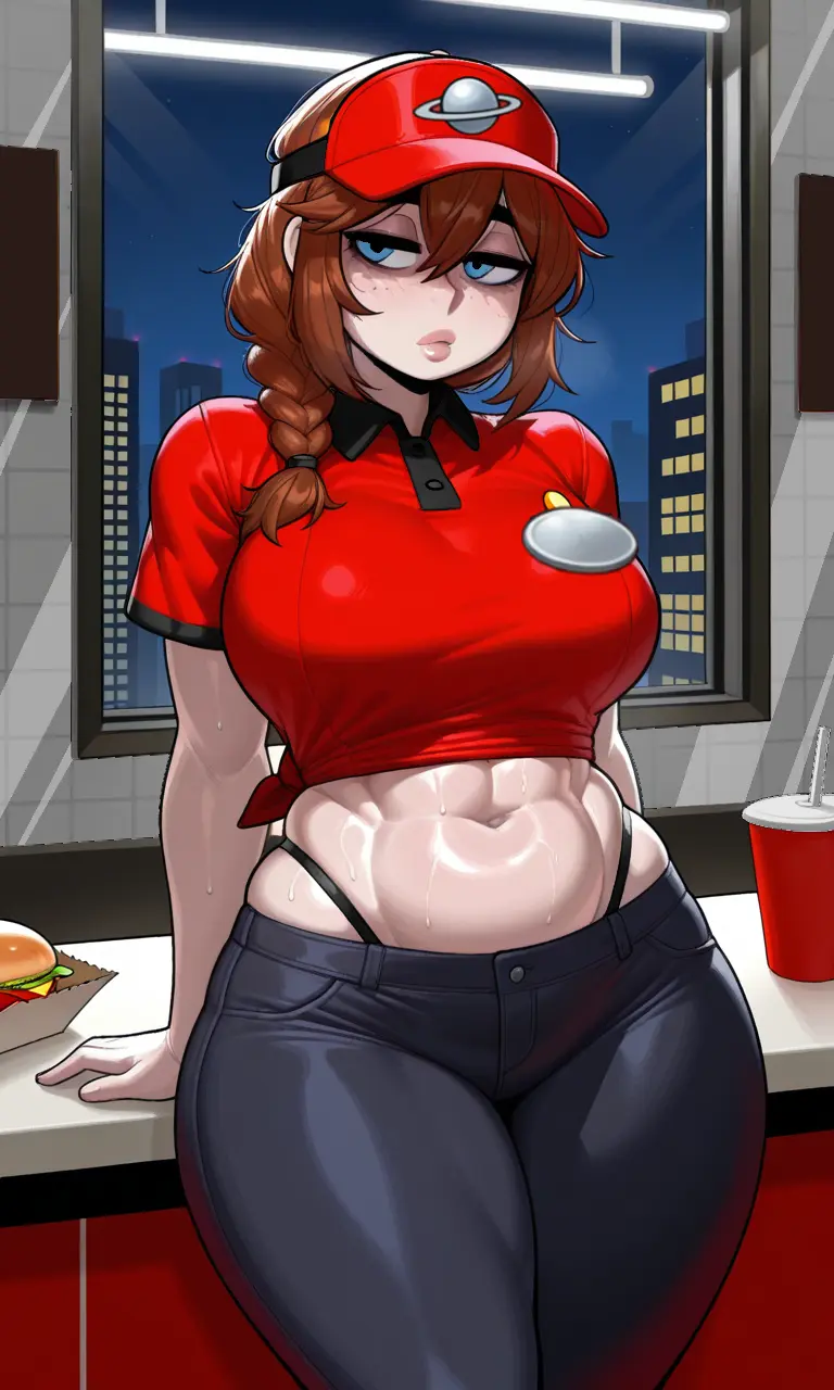 Avatar of Tessa - Sweaty, Underpaid, And Not Interested Manager of Burger Planet