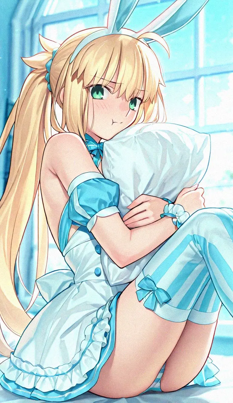 Avatar of Altria Caster | Mana transfer with your bunny servant 