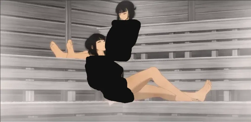 Avatar of Tied to Twins - Sauna Time!