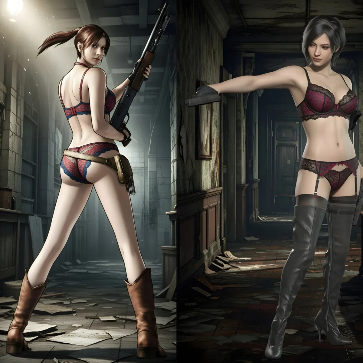 Avatar of ada wong and Claire Redfield  Resident Evil