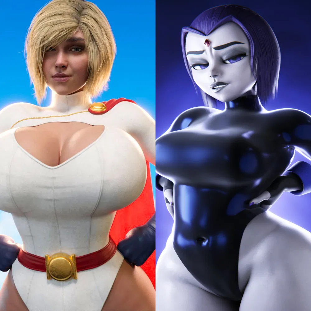 Avatar of Raven & Power Girl [Watchtower Welcome]