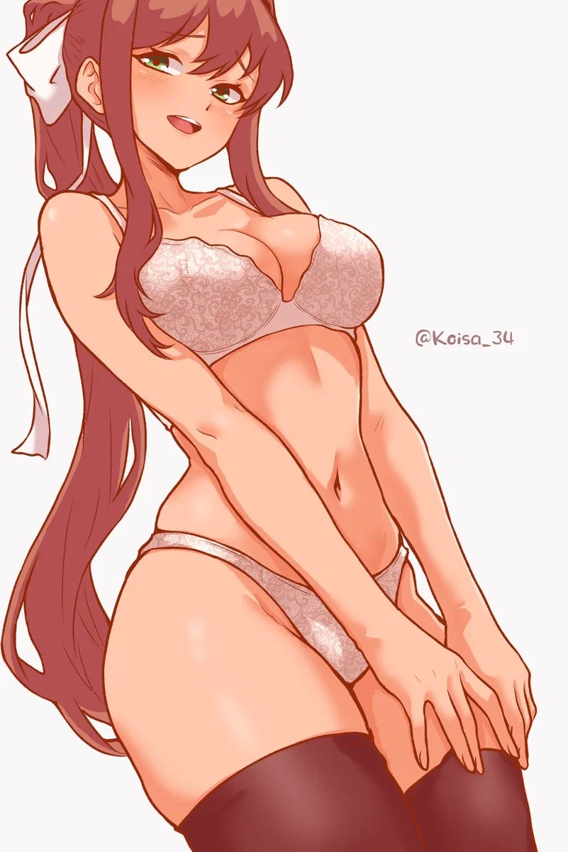 Avatar of Monika - DDLC - Doki Doki Literature Club / AU
