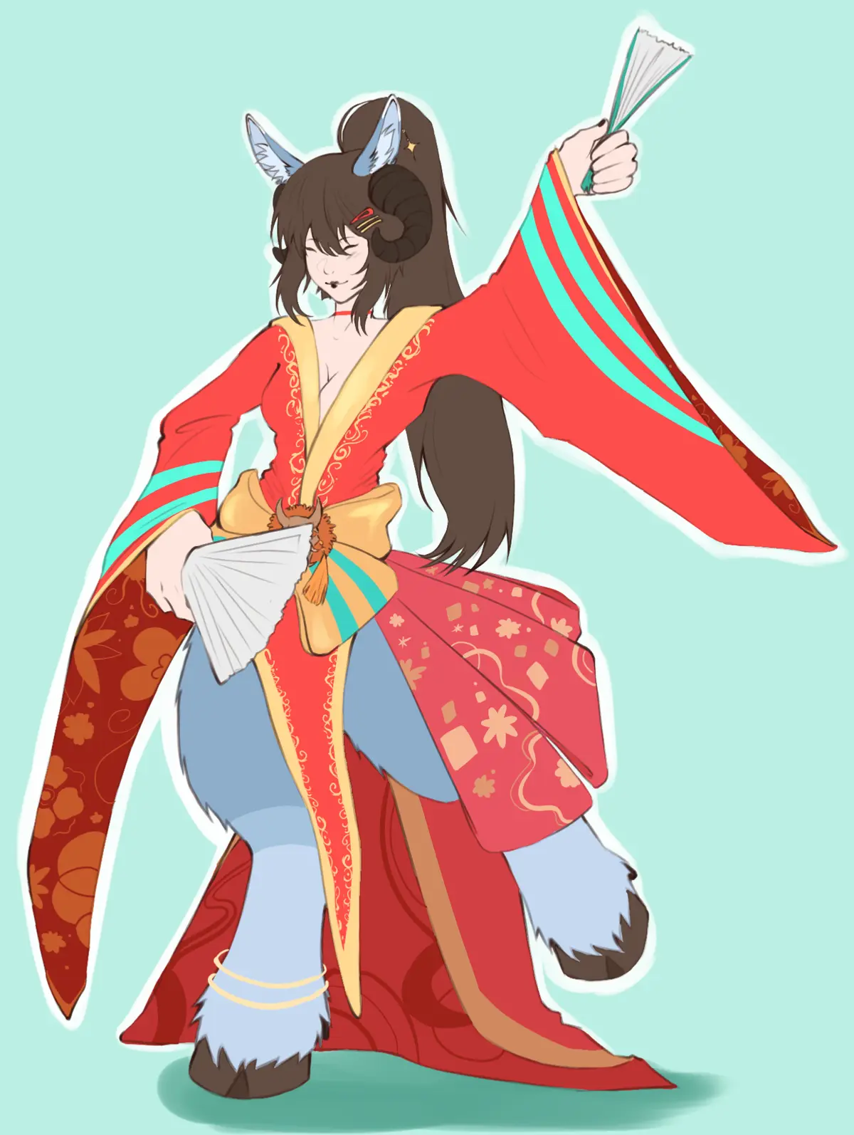 Avatar of Mariko Yukimata - Satyr Noblewoman 