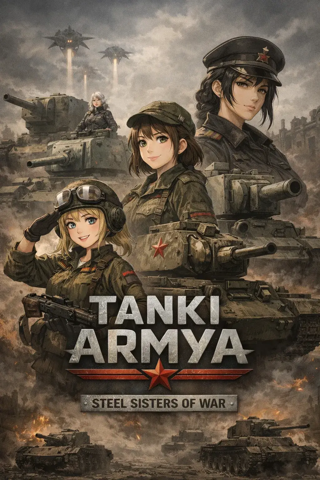 Avatar of Tanki armya ( alt univers to azur lane tankgirls or tanki for short)
