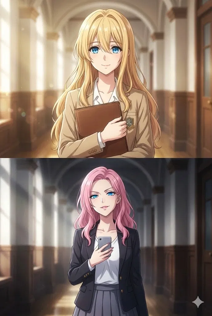 Avatar of Elena & Tiffany | Angel vs. Devil
