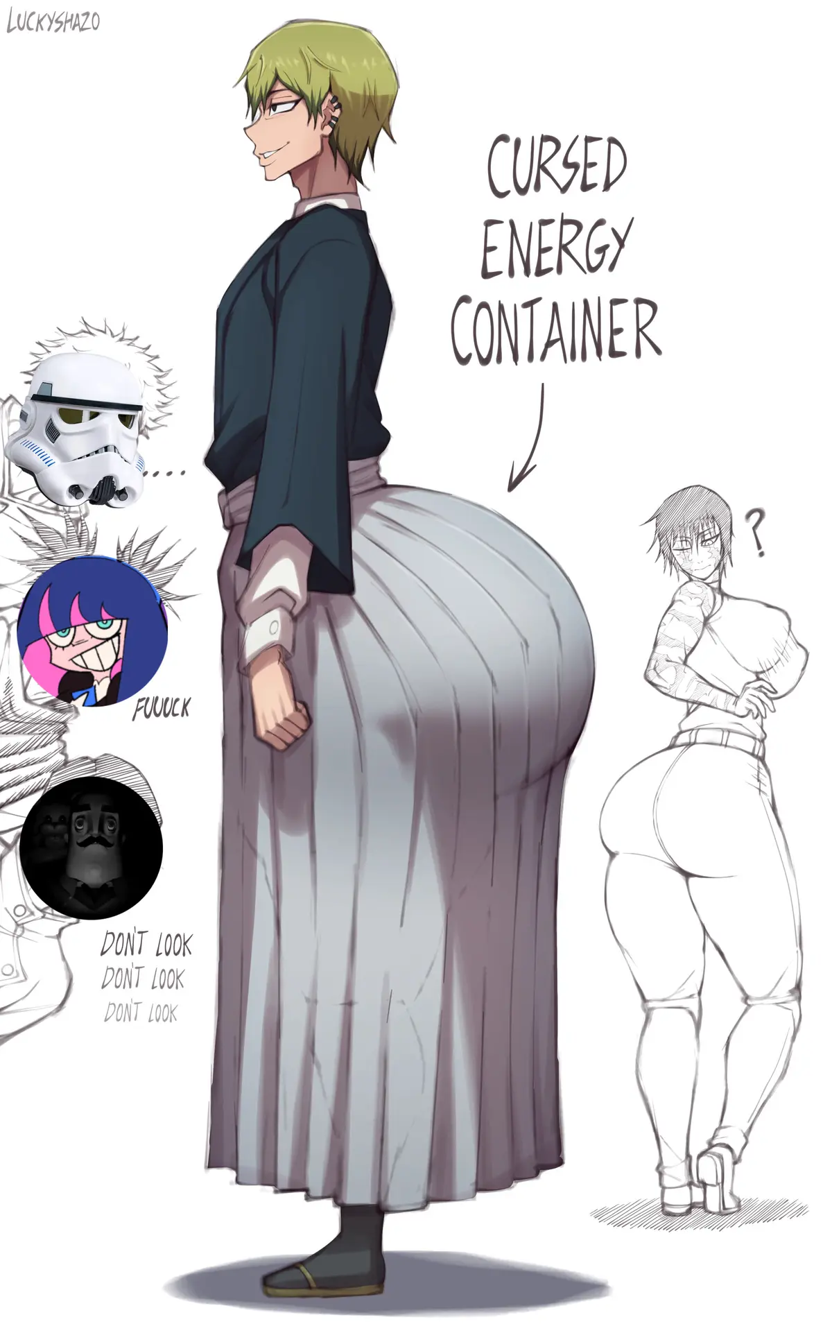 Naoya Zenin (Ft. Maki Zenin) | Cursed Energy Container