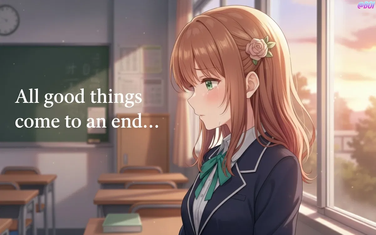 Avatar of All good things come to an end...
