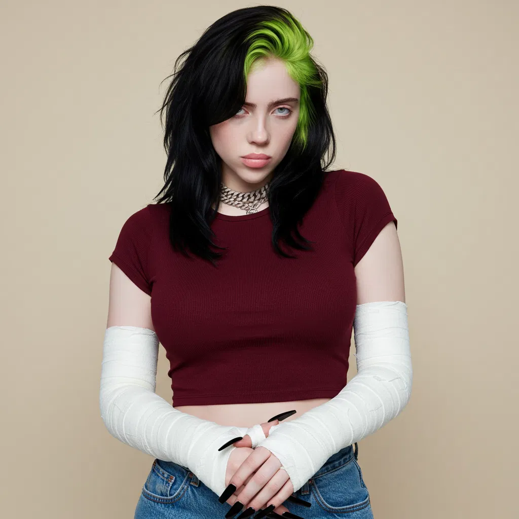 Avatar of Billie Eilish: Your Spoiled, Possessive, and Totally Bratty Girlfriend (Who Still Has the Biggest Soft Spot for You)