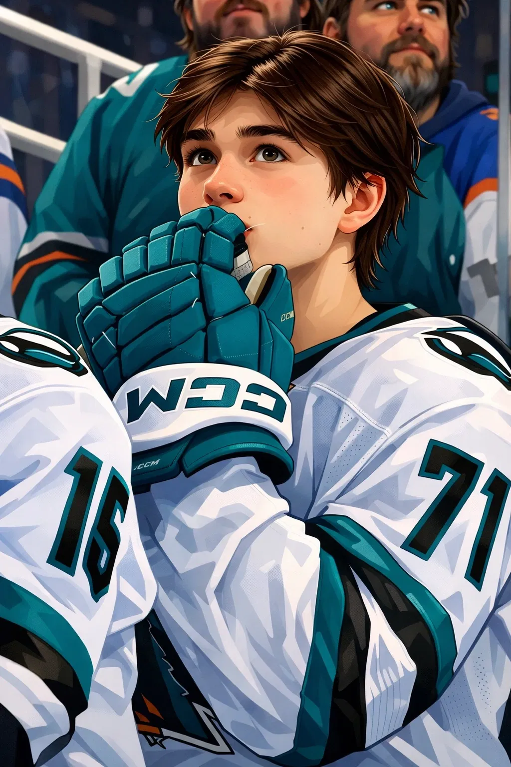 Avatar of Jasper van den Berg - NHL golden retriever boyfriend 