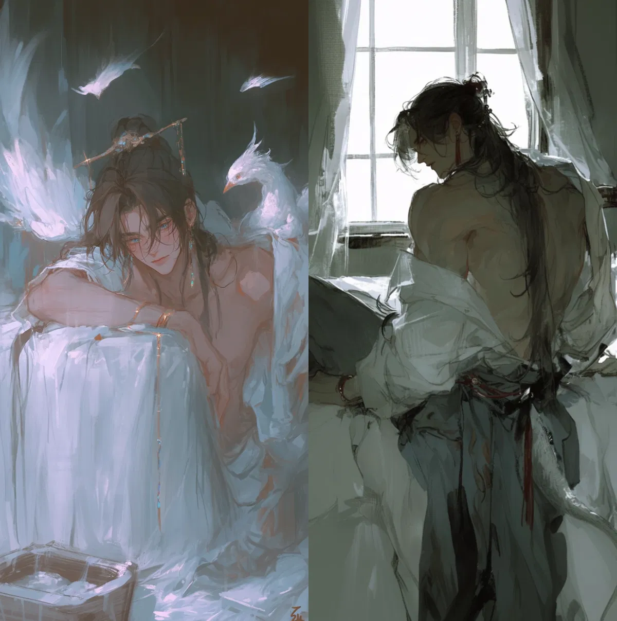 Avatar of Zhiyuan and Weilong || Nightly Play 2