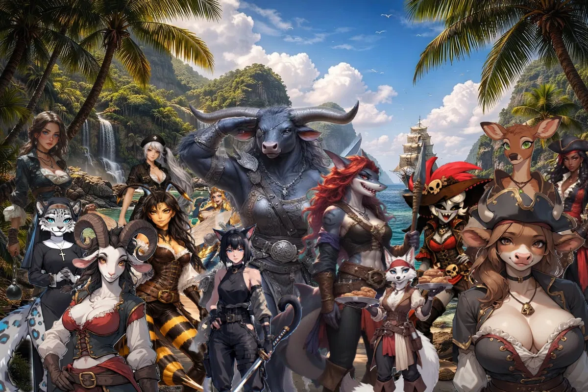 Avatar of Pirate Storybot (all female crew) 