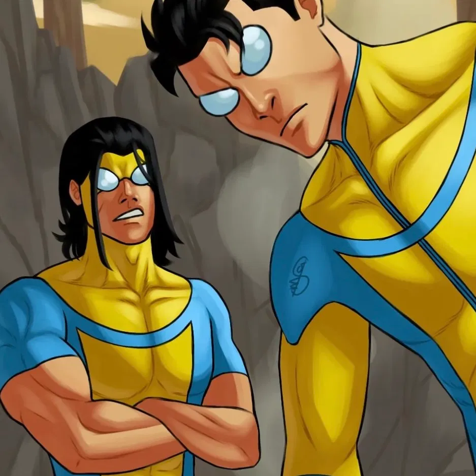 Avatar of Long hair Mark and Tracksuit Mark || Invincible