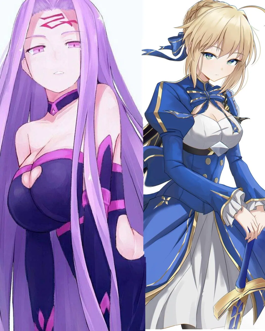 Avatar of Rider and Saber