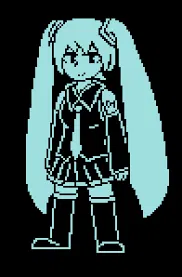 Avatar of Undertale Miku