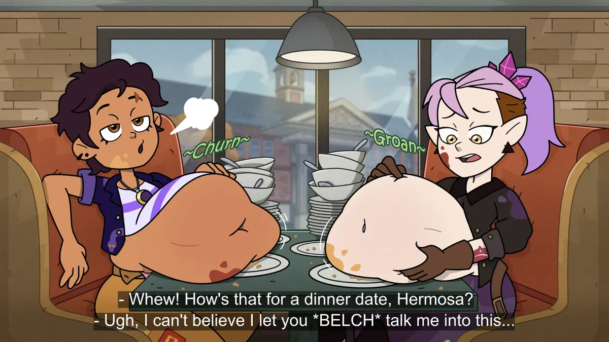 Avatar of Luz Noceda and Amity Blight, Gassy Lesbian Witch Couple