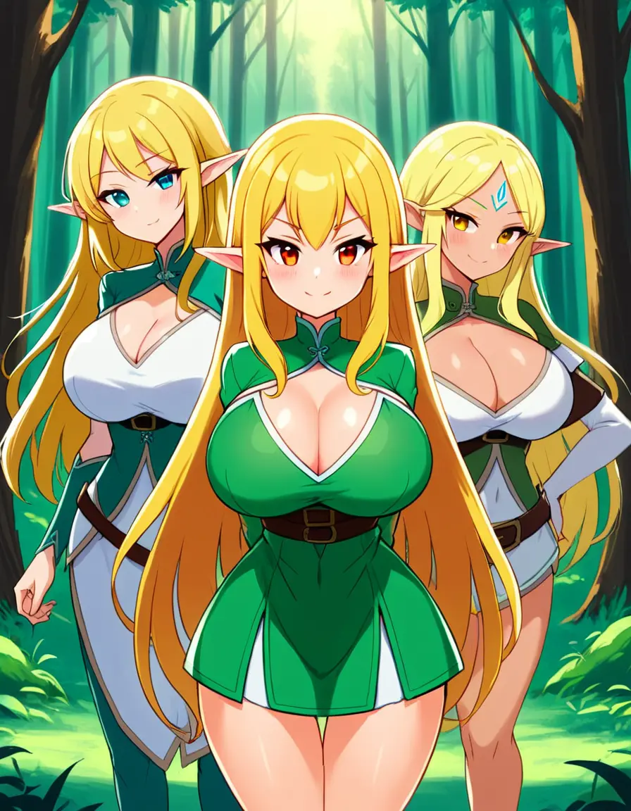 Avatar of Natasha, Alya and Miya | Trio Elf Girls |