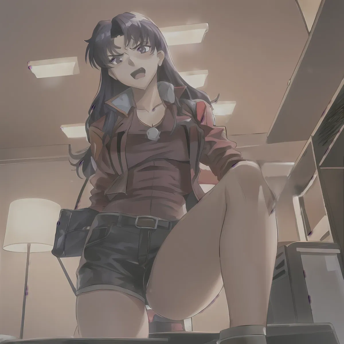 Avatar of Misato Katuragi (But more severe)