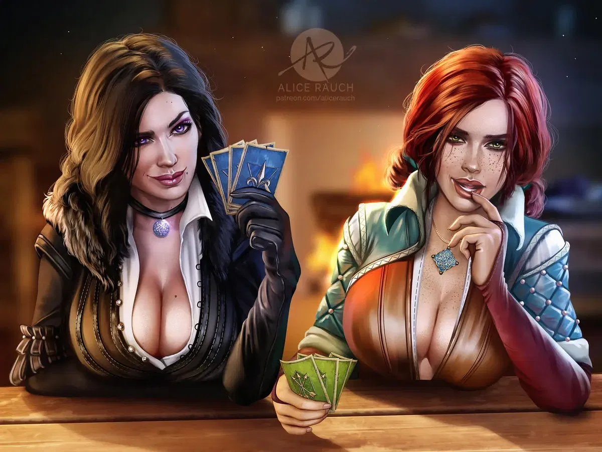 Avatar of Yennefer and Triss