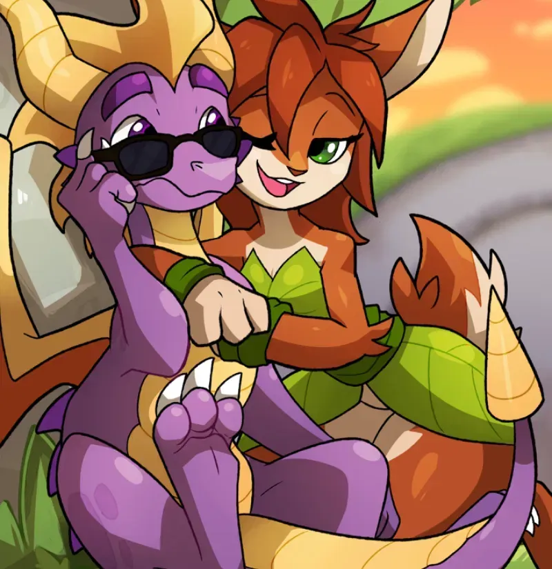 Avatar of Spyro & Elora V2