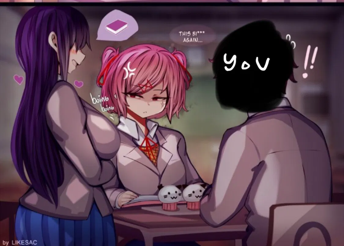 Avatar of Natsuki and Yuri