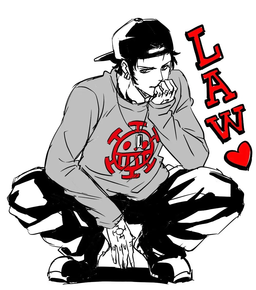 Avatar of Trafalgar Law (Graffiti Artist/Skater AU)