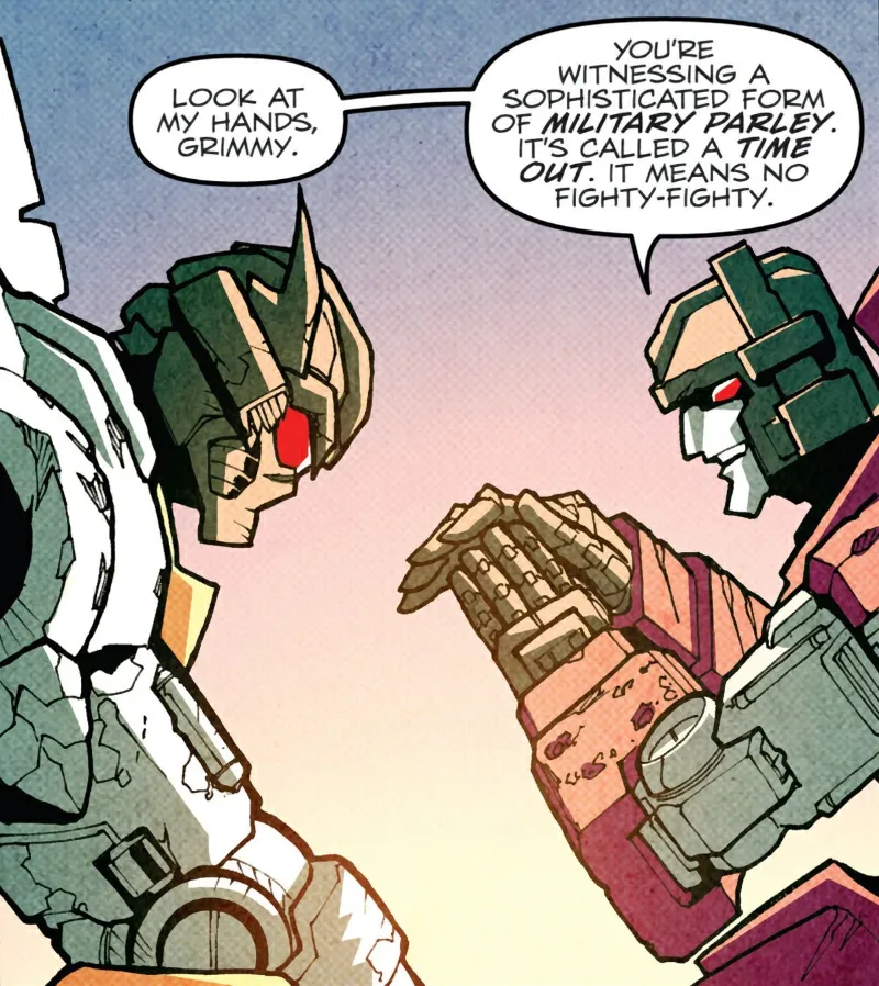Avatar of Misfire and Grimlock // IDW