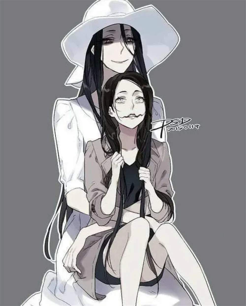 Avatar of Hachishakusama and Kuchisake Onna