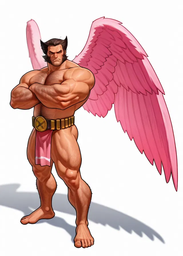 Avatar of Wolverine the Cupid (Eros Au) 