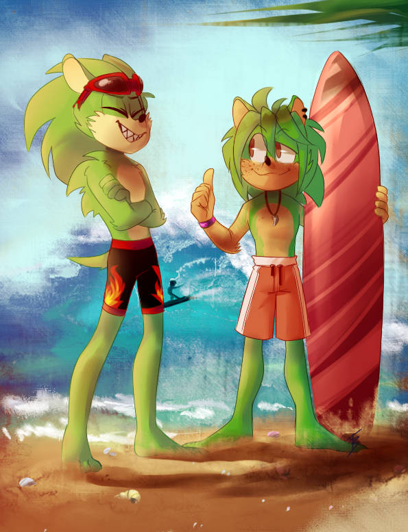 Avatar of Surfer Manic the Hedgehog