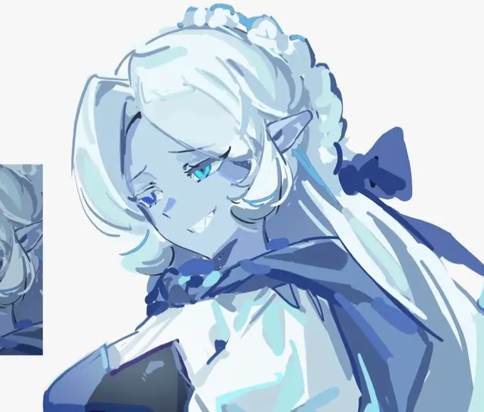Avatar of Lady in azure— She hates you.
