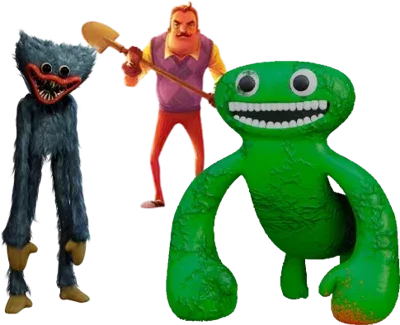 Avatar of Hello Neighbor, Huggy Wuggy, & Jumbo Josh 