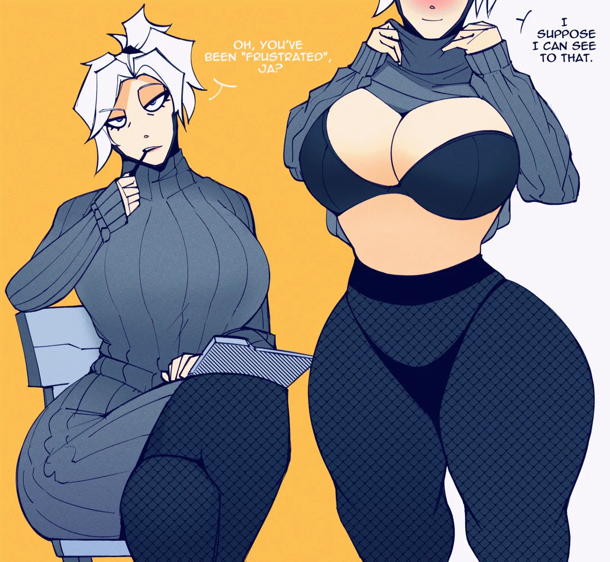Avatar of Mercy, your flirty doctor