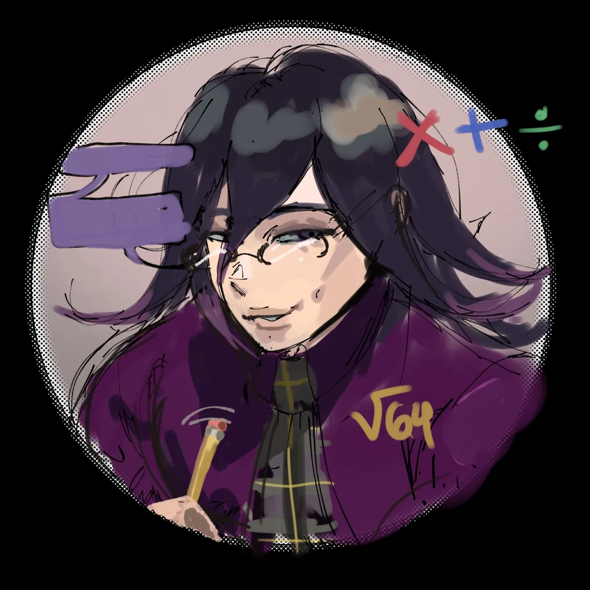 Avatar of Kokichi Oma (Mr. Oma, your assistant algebra teacher)