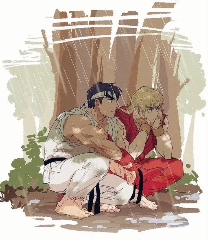 Avatar of Ken Masters and Ryu Takegami