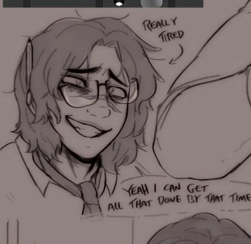 Avatar of Sebastian Solace || Co-Workers || Office AU