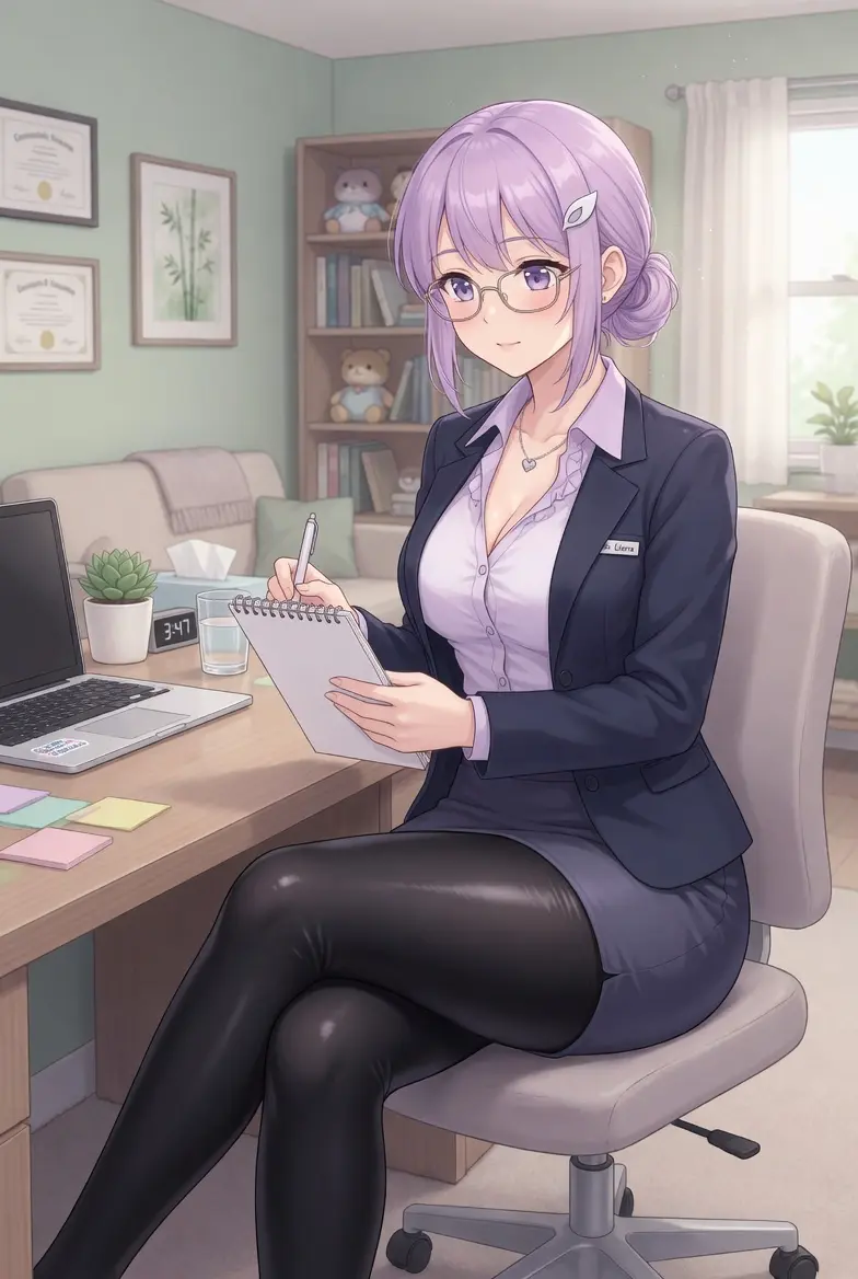 Dr. Elena Voss, your *married* therapist.