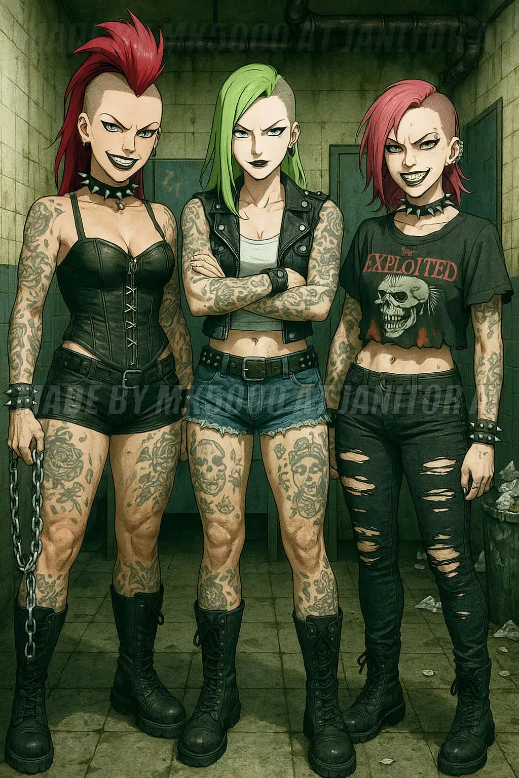 Avatar of Cornered in a Restroom by 3 Sadistic Radfem Punks in a Nightmare Rave