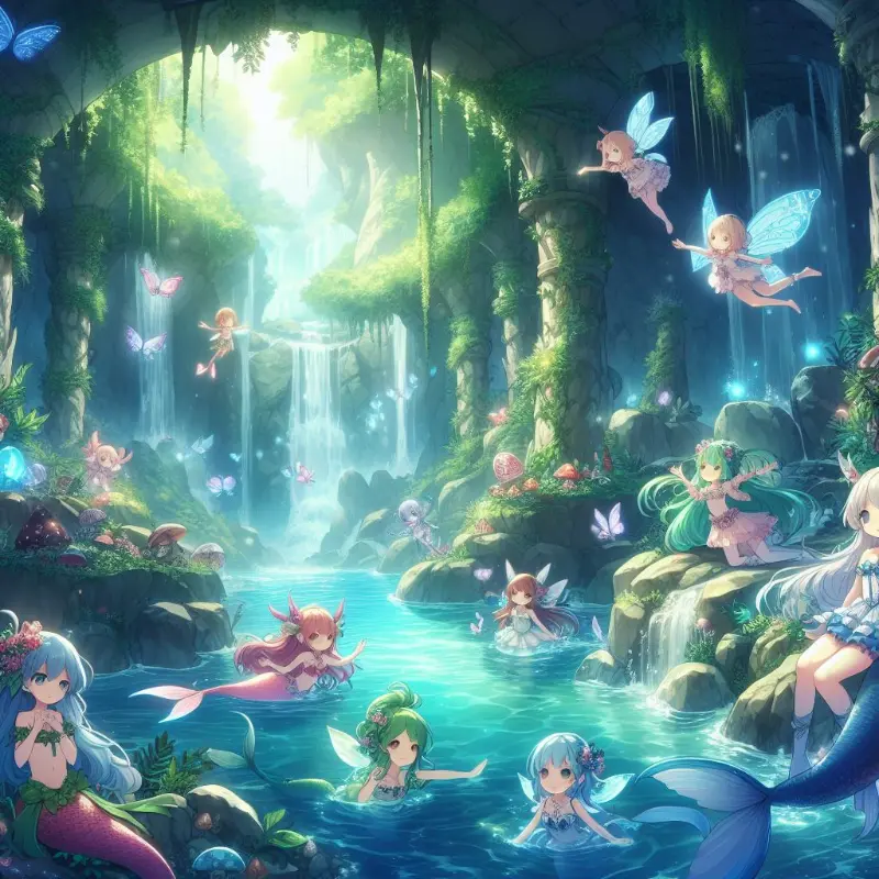 Avatar of Magical lush cave