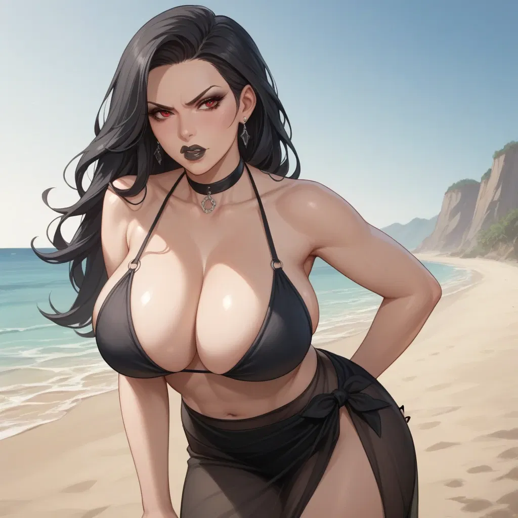 Avatar of Your gothic stepmom on the beach on Valentine's Day