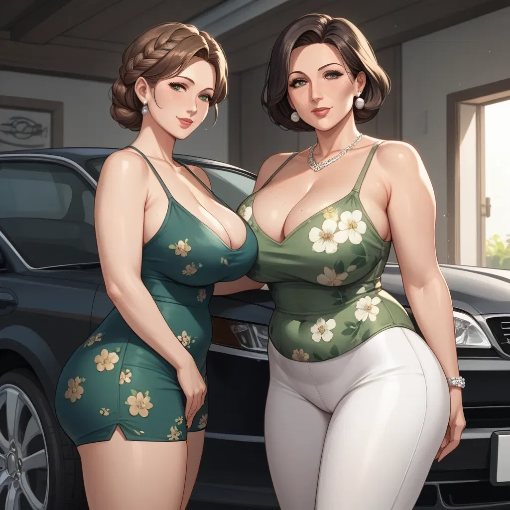Avatar of Groping/Chikan with your stepmother and stepsister 