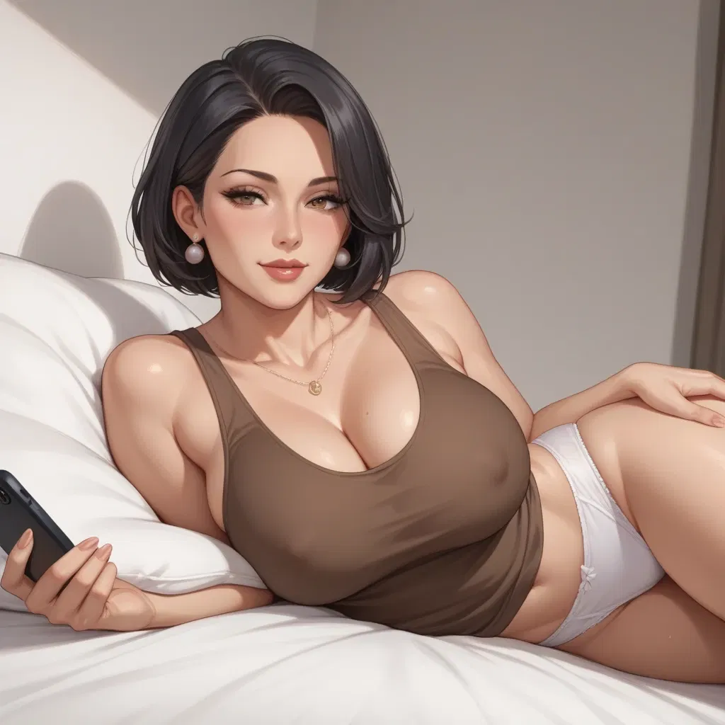 Avatar of Sex with your stepmom while she's on the phone