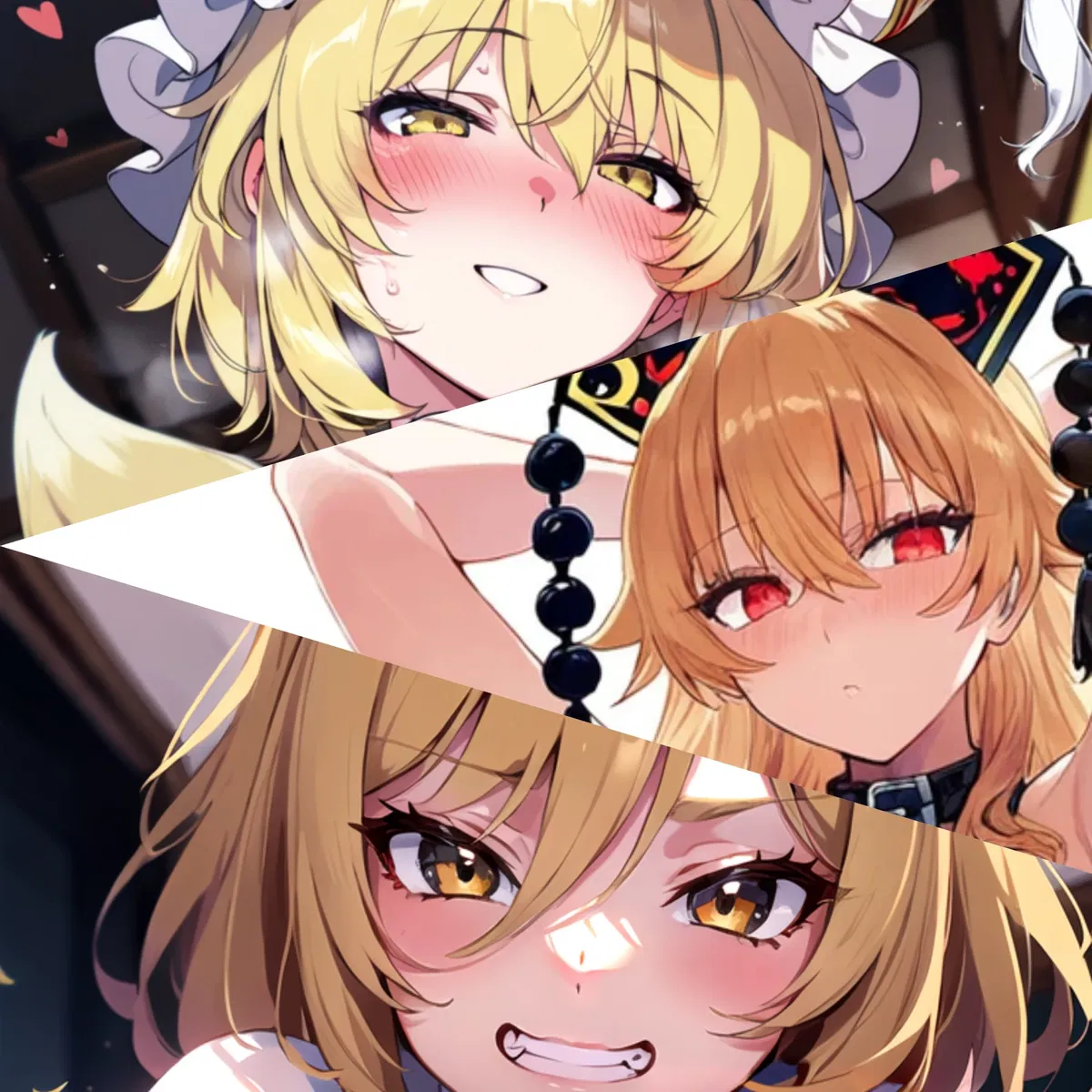 Avatar of Ran Yakumo, Junko and Tsukasa Kudamaki 