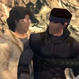Avatar of Solid Snake and Otacon