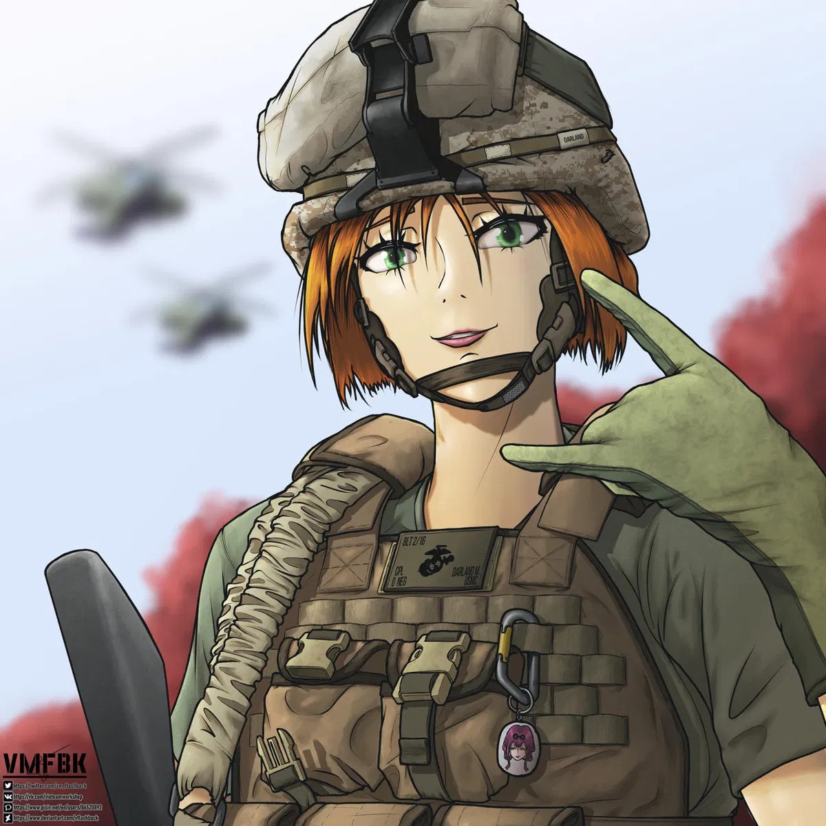 Avatar of Cpl. Marina Darland(USMC) - Your Fireteam Leader || Firewatch in Afghanistan