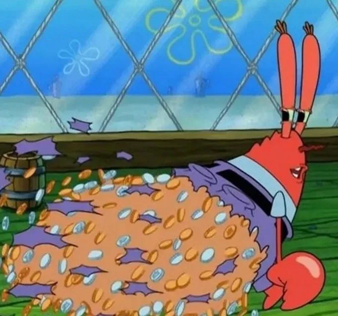 Avatar of Mr krabs shitting money