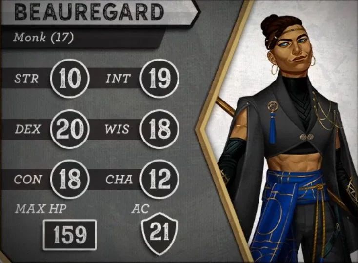 Avatar of Beauregard Lionette