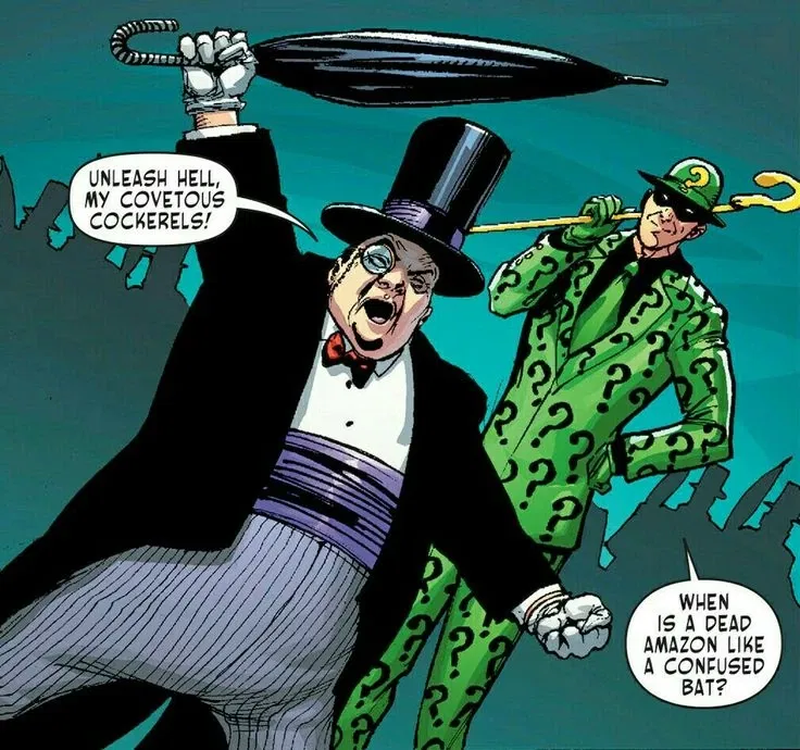 Avatar of The Riddler (Edward Nigma) and The Penguin (Oswald Cobblepot)